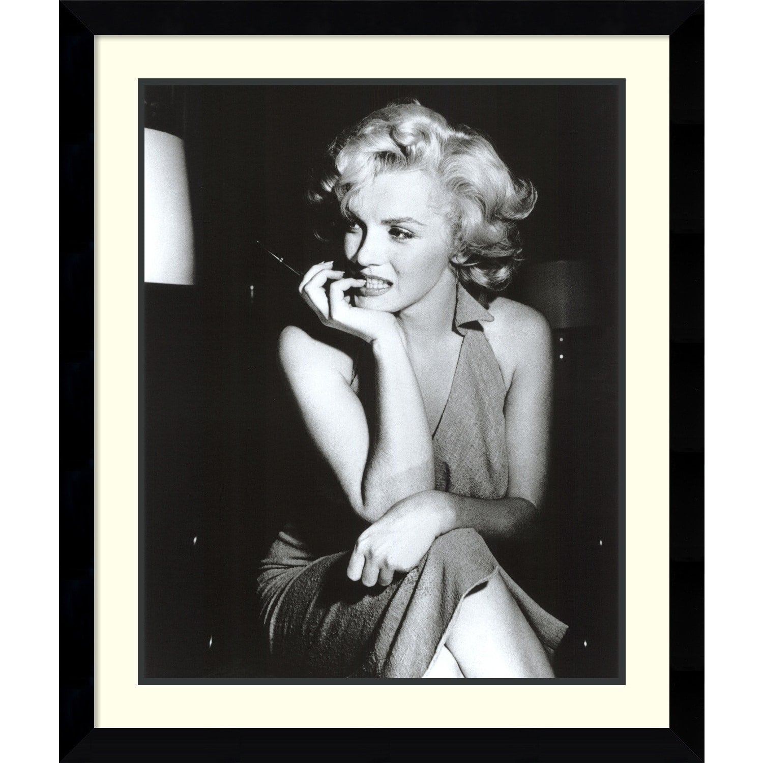 Framed Art Print Marilyn Monroe Hollywood 1952 30 X 36 Inch
