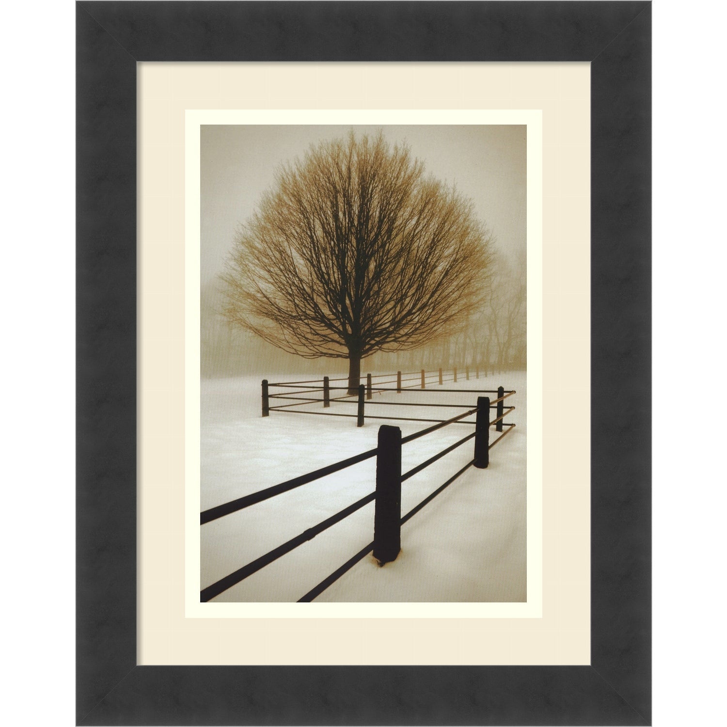 Framed Art Print Solitude By David Lorenz Winston 12 X 16 Inch