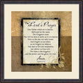 Framed Art Print The Lords Prayer By Jennifer Pugh 22 X 22 Inch