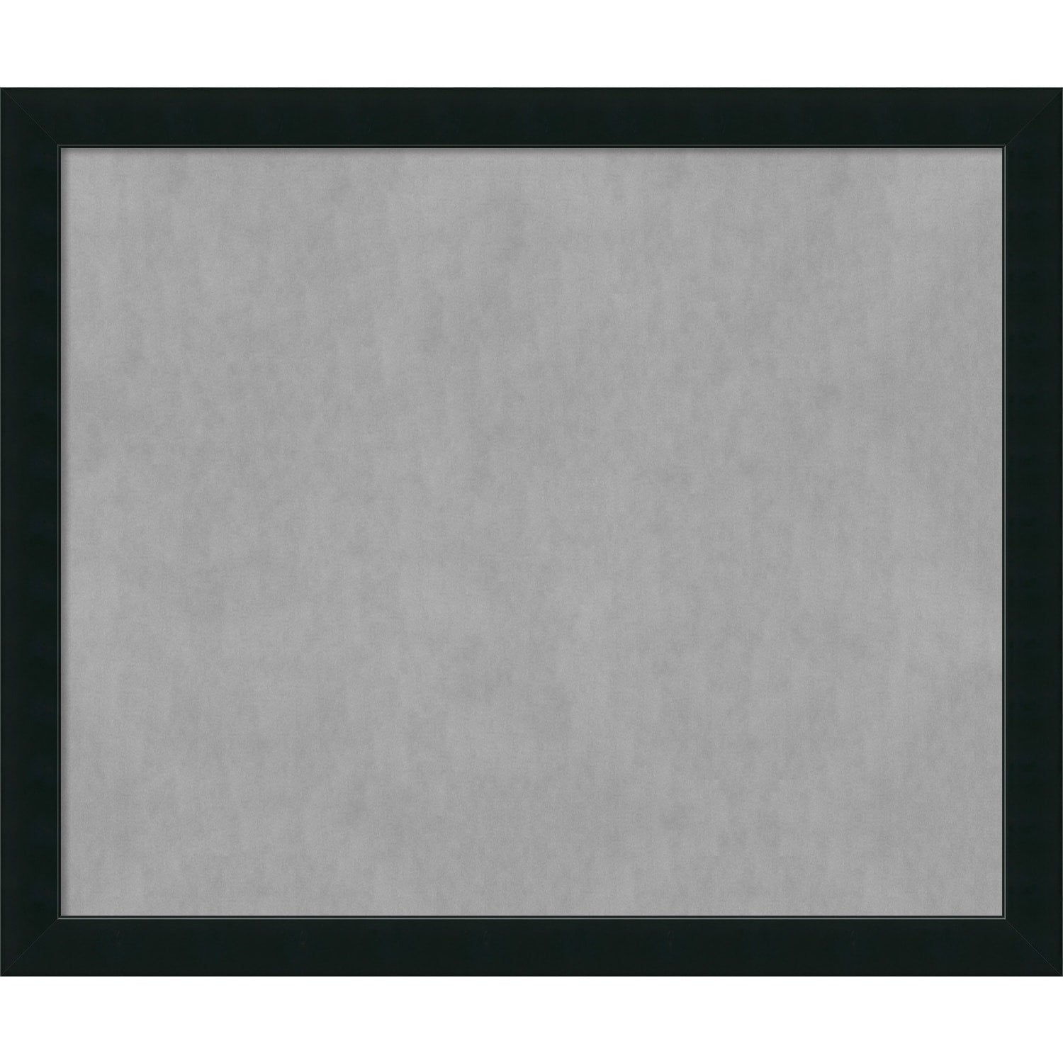 Framed Magnetic Board Choose Your Custom Size Corvino Black Wood