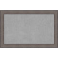 Framed Magnetic Board Choose Your Custom Size Country Barnwood Wood