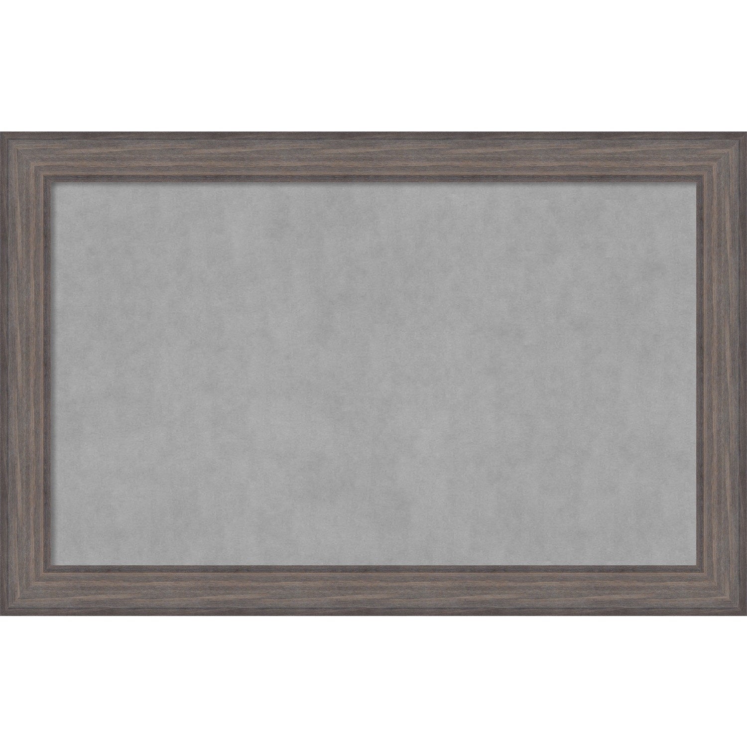 Framed Magnetic Board Choose Your Custom Size Country Barnwood Wood