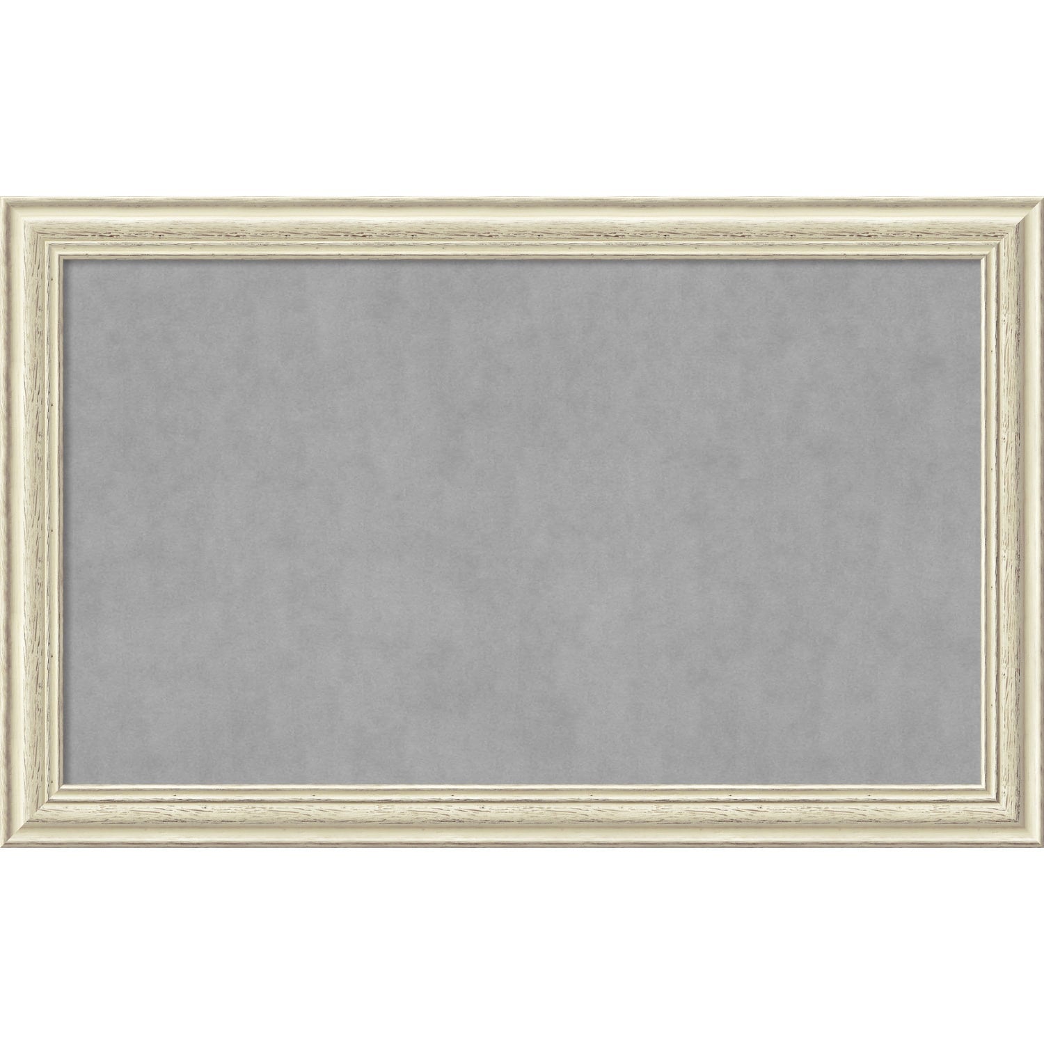Framed Magnetic Board Choose Your Custom Size Country White Wash Wood