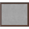 Framed Magnetic Board Choose Your Custom Size Cyprus Walnut Wood