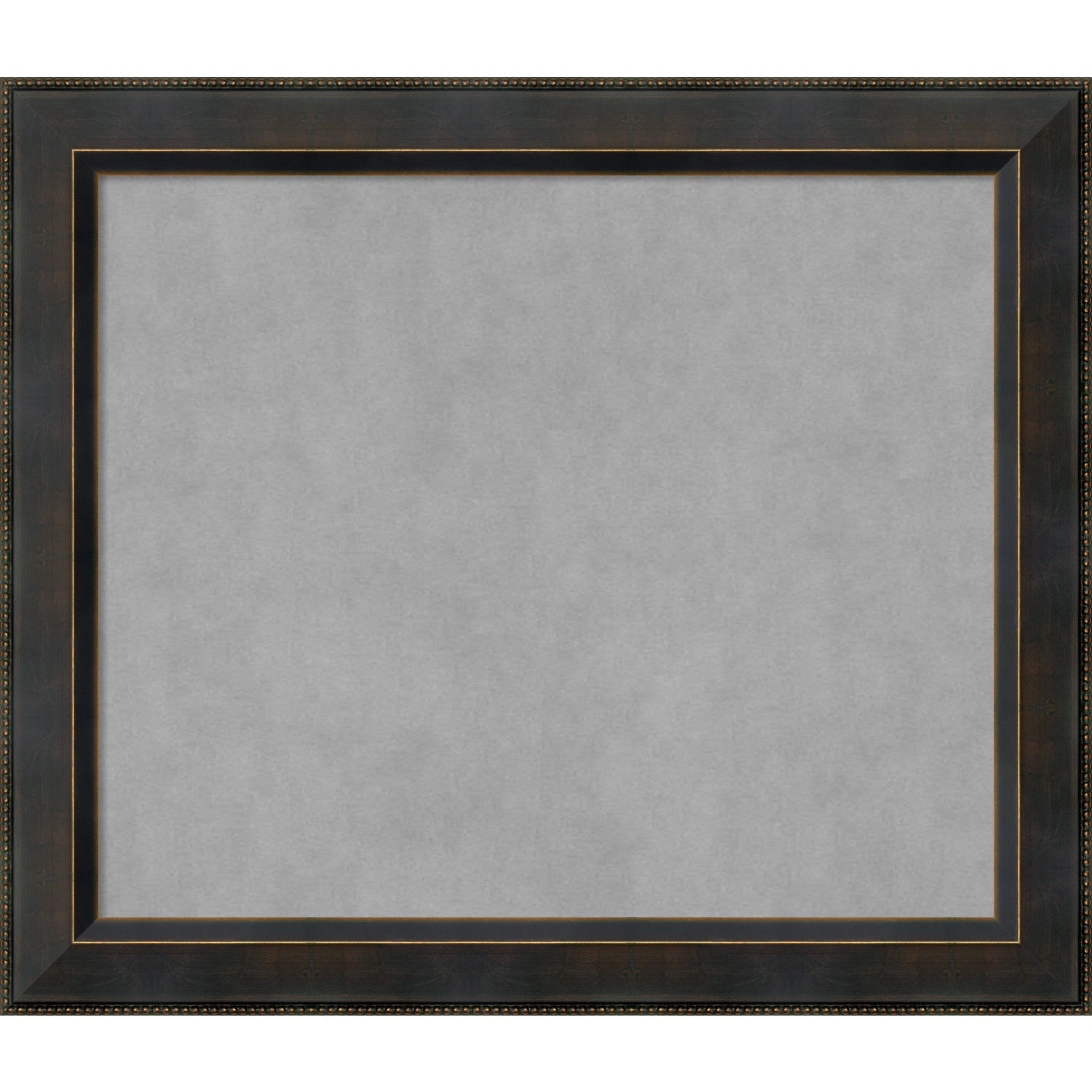 Framed Magnetic Board Choose Your Custom Size Signore Bronze Wood
