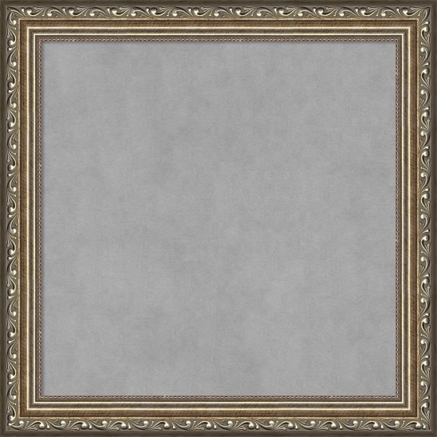 Framed Magnetic Board Parisian Silver