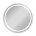Frameless Back Lit Led Mirror Silver