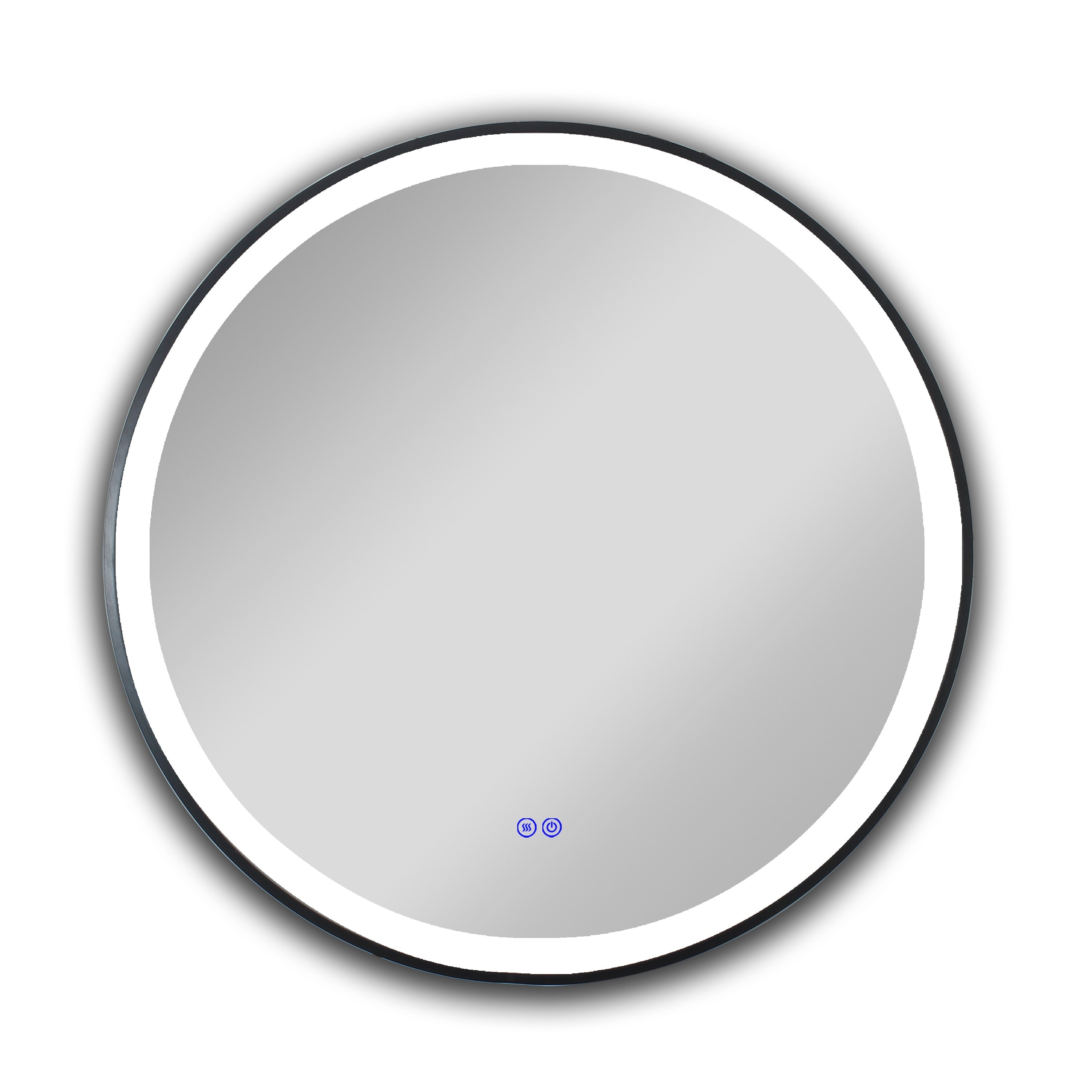 Frameless Embedded Led Mirror Silver
