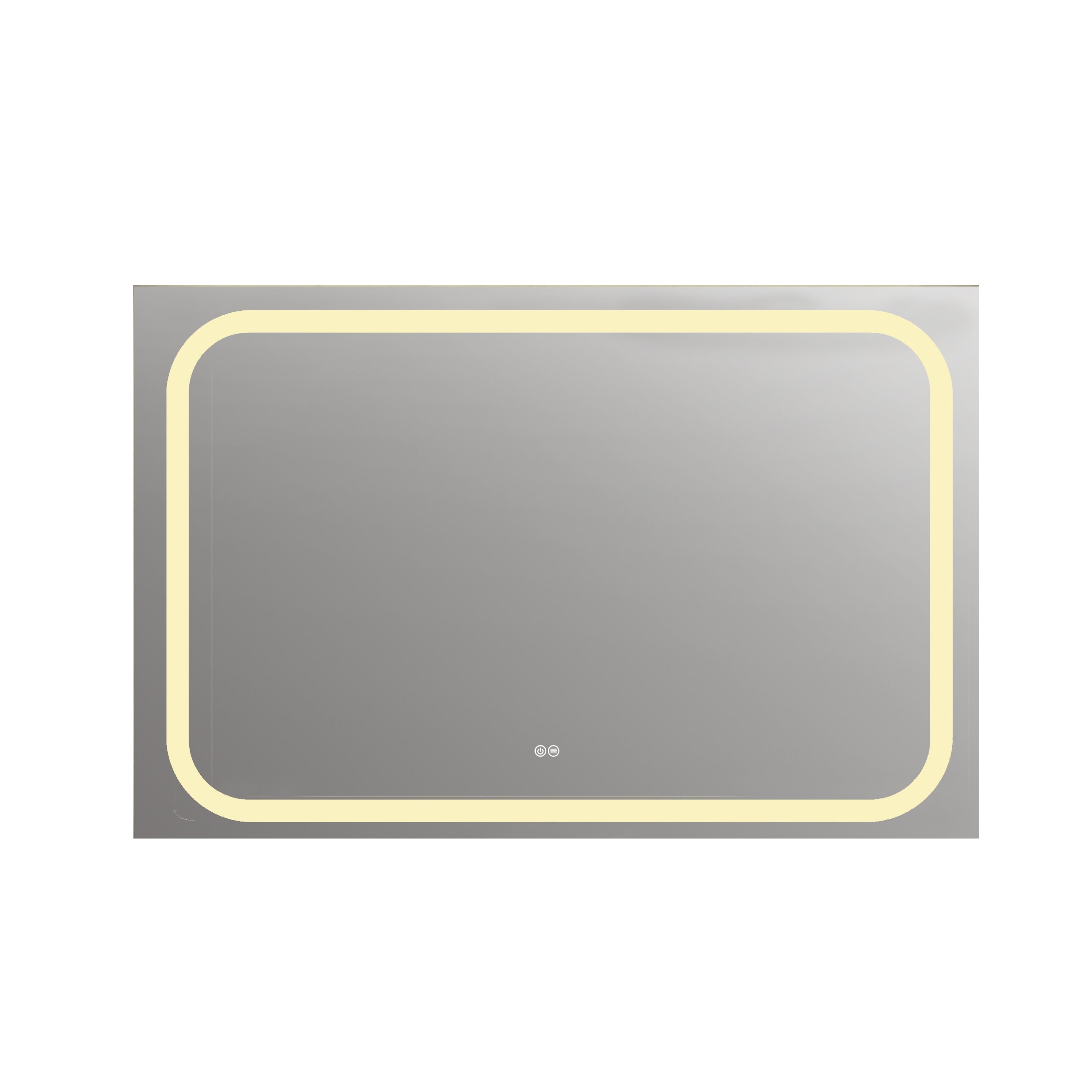 Frameless Wall Mounted Led Bathroom Mirror