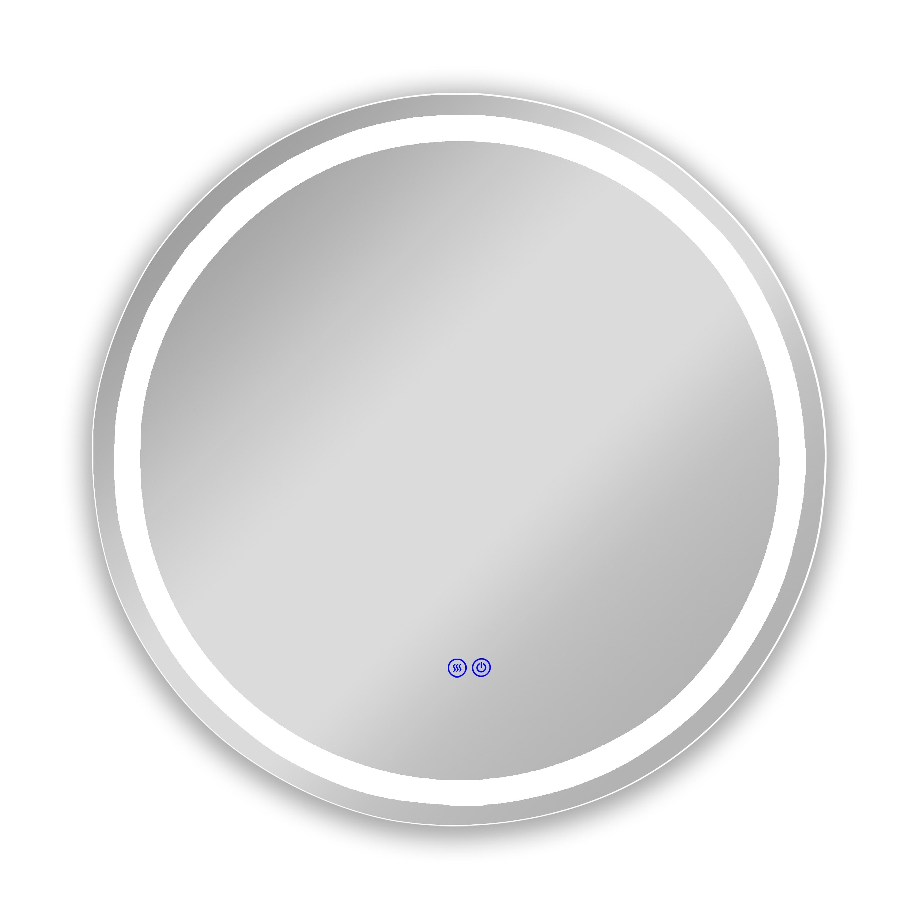 Frameless Wall Mounted Led Bathroom Mirror