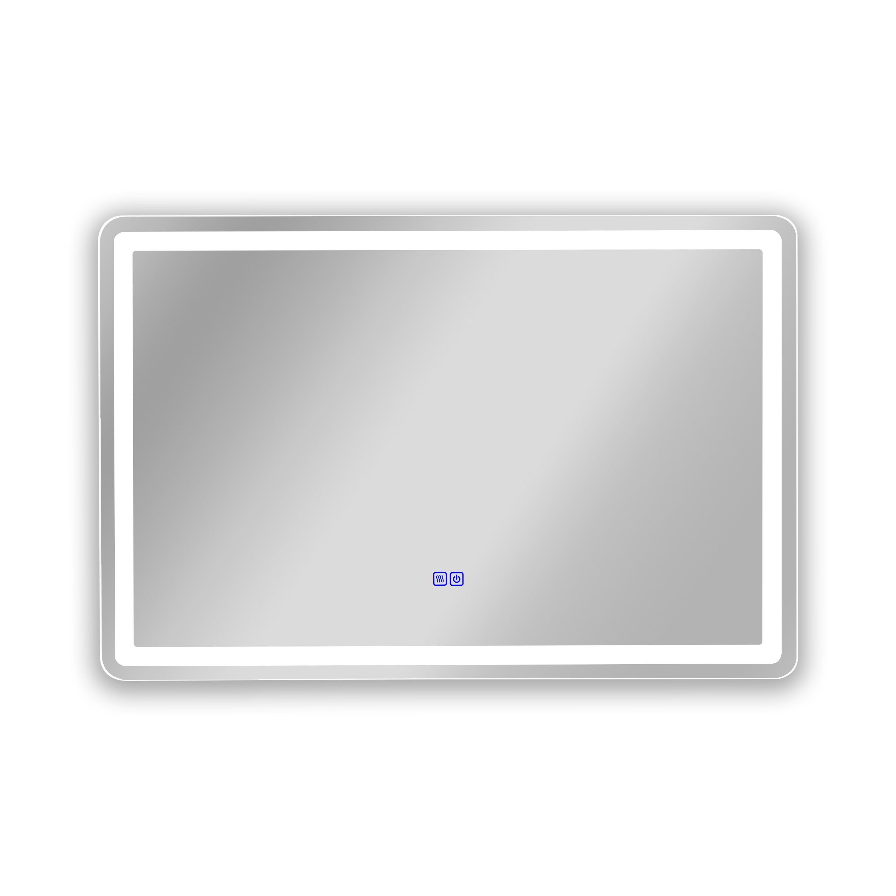 Frameless Wall Mounted Led Bathroom Mirror