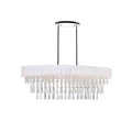8 Light Chandelier With Chrome Finish