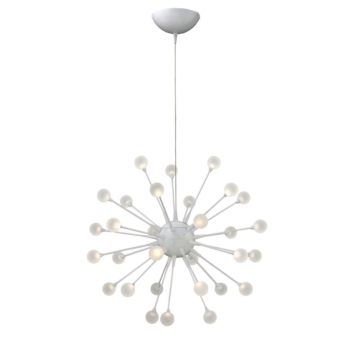 Fredrick Ramond Impulse 30 Light 24 Wide Integrated Led Chandelier