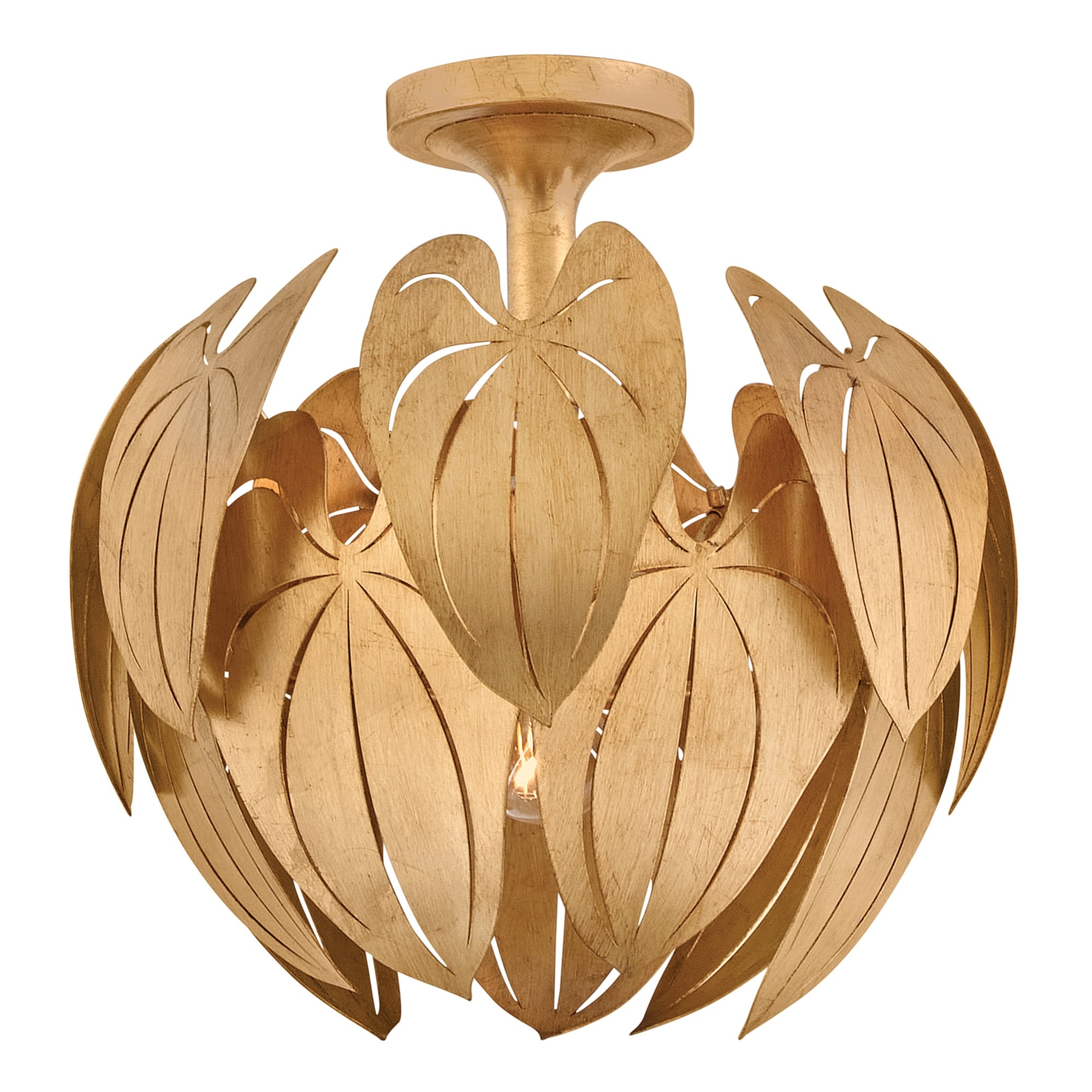 Fredrick Ramond Fr47167 Camille 16 Wide Semi Flush Ceiling Fixture
