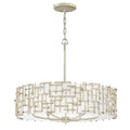 Fredrick Ramond Fr33104Slf Farrah 6 Light 28 Wide Drum Chandelier