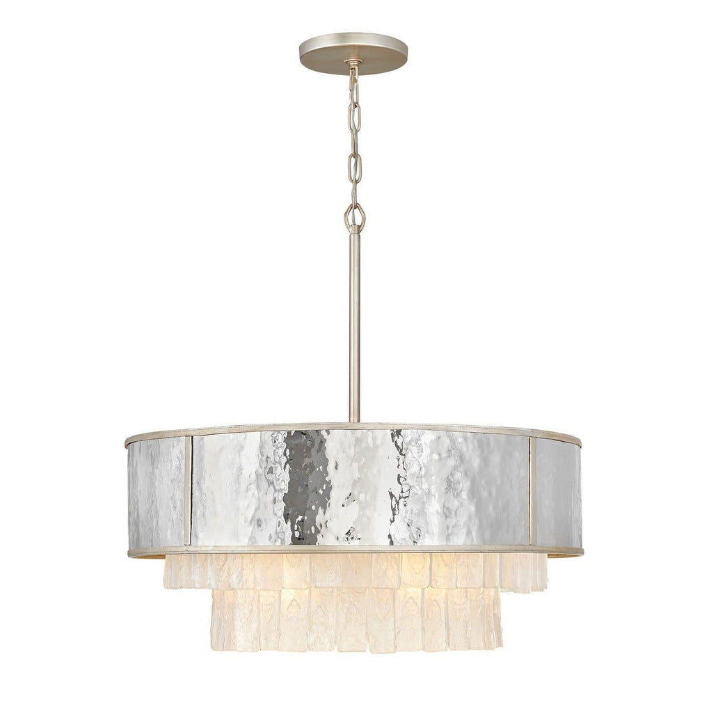 Fredrick Ramond Reverie 8 Light 26 Wide Crystal Drum Chandelier