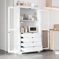 Freestanding Kitchen Storage Cabinet Display Cabinet