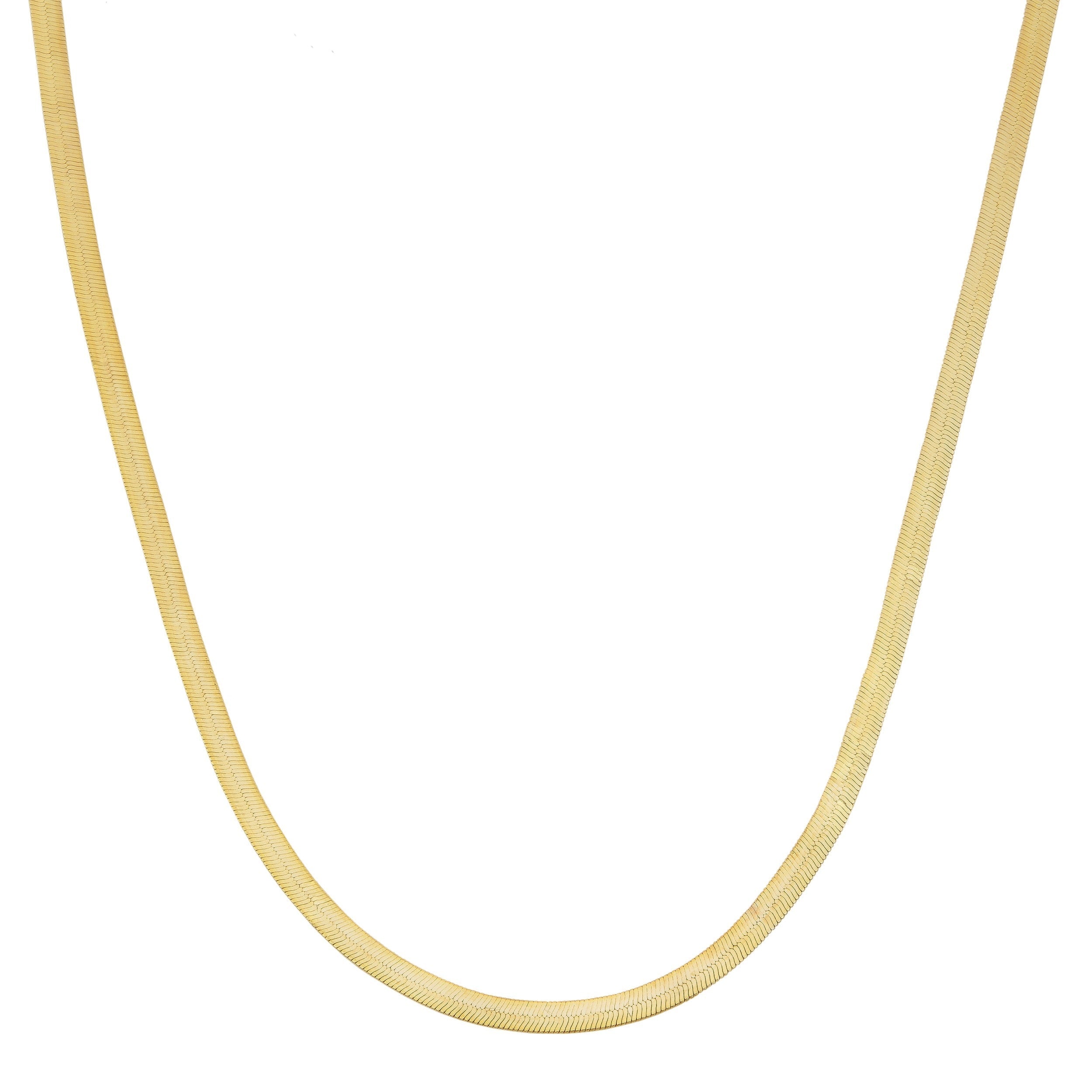Fremada 10K Yellow Gold 1.9 Mm Herringbone Necklace 18 20 Inch