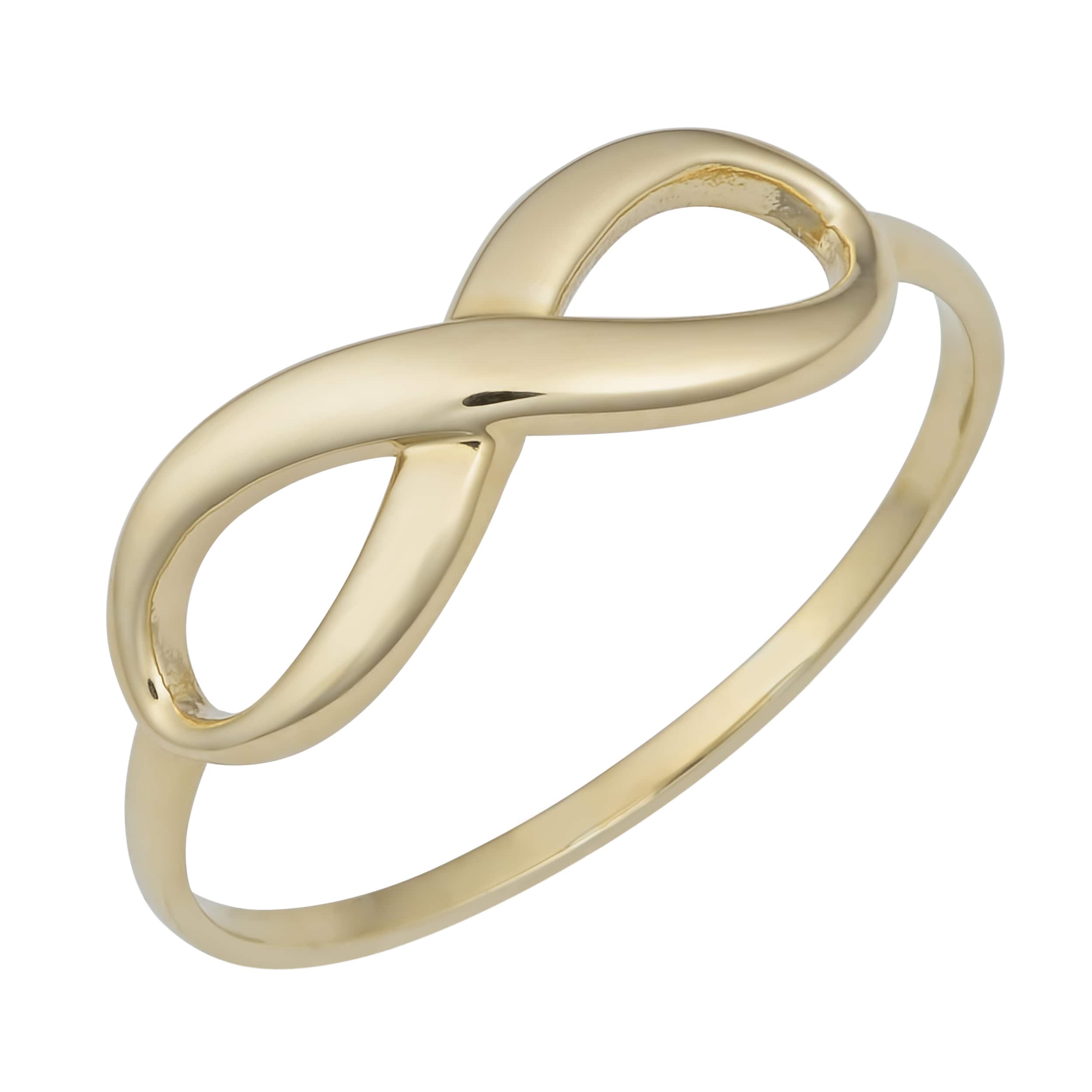 Fremada 10K Yellow Gold High Polish Infinity Ring Size 6 9