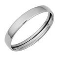 Fremada 14K White Gold High Polish 3 Mm Band Ring