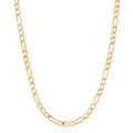 Fremada 14K Yellow Gold 2.3 Mm High Polish Solid Figaro Link Chain Necklace 18 30 Inches