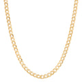 Fremada 14K Yellow Gold 2.6 Mm High Polish Solid Curb Link Necklace