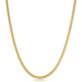 Fremada 14K Yellow Gold 3.1 Millimeters Franco Link Necklace