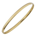 Fremada 14K Yellow Gold 4 Mm High Polish Hinged Bangle