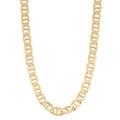 Fremada 14K Yellow Gold 4.35 Mm Solid High Polish Mariner Link Necklace