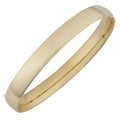 Fremada 14K Yellow Gold 8 Mm High Polish Hinged Bangle