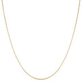 Fremada 14K Yellow Gold Box Necklace 16 30 Inch