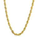Mens 14K Yellow Gold Filled 4.2Mm Rope Chain Necklace 16 36 Inches