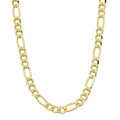 14K Yellow Gold Filled Figaro Link Chain Necklace 18 36 Inches