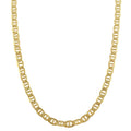 Fremada 14K Yellow Gold Filled Mariner Link Chain Necklace 18 36 Inch