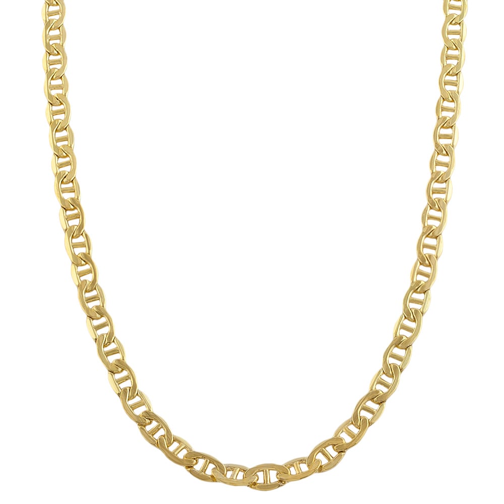 Fremada 14K Yellow Gold Filled Mariner Link Chain Necklace 18 36 Inch