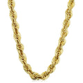 Fremada Mens 14K Yellow Gold Filled 6 Mmrope Chain Necklace
