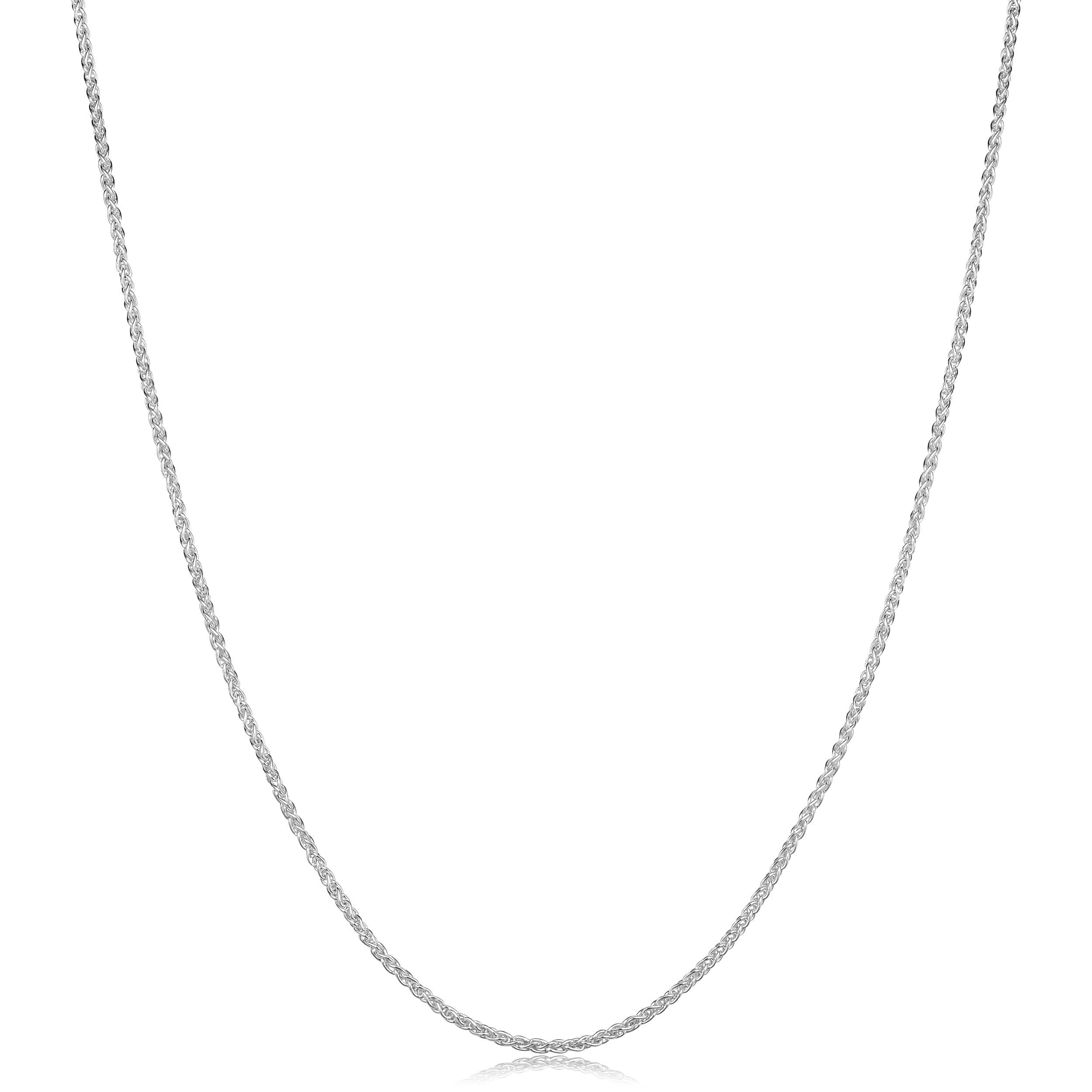 Fremada Sterling Silver 1.1 Mm Round Wheat Chain 16 30 Inch