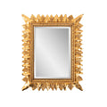 French D Amboise Collection Of Gold Petite Mirrors Rectangular 10H X 8W X 1D