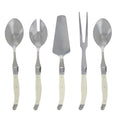 French Home 5 Piece Laguiole Hostess Set Faux Ivory N A