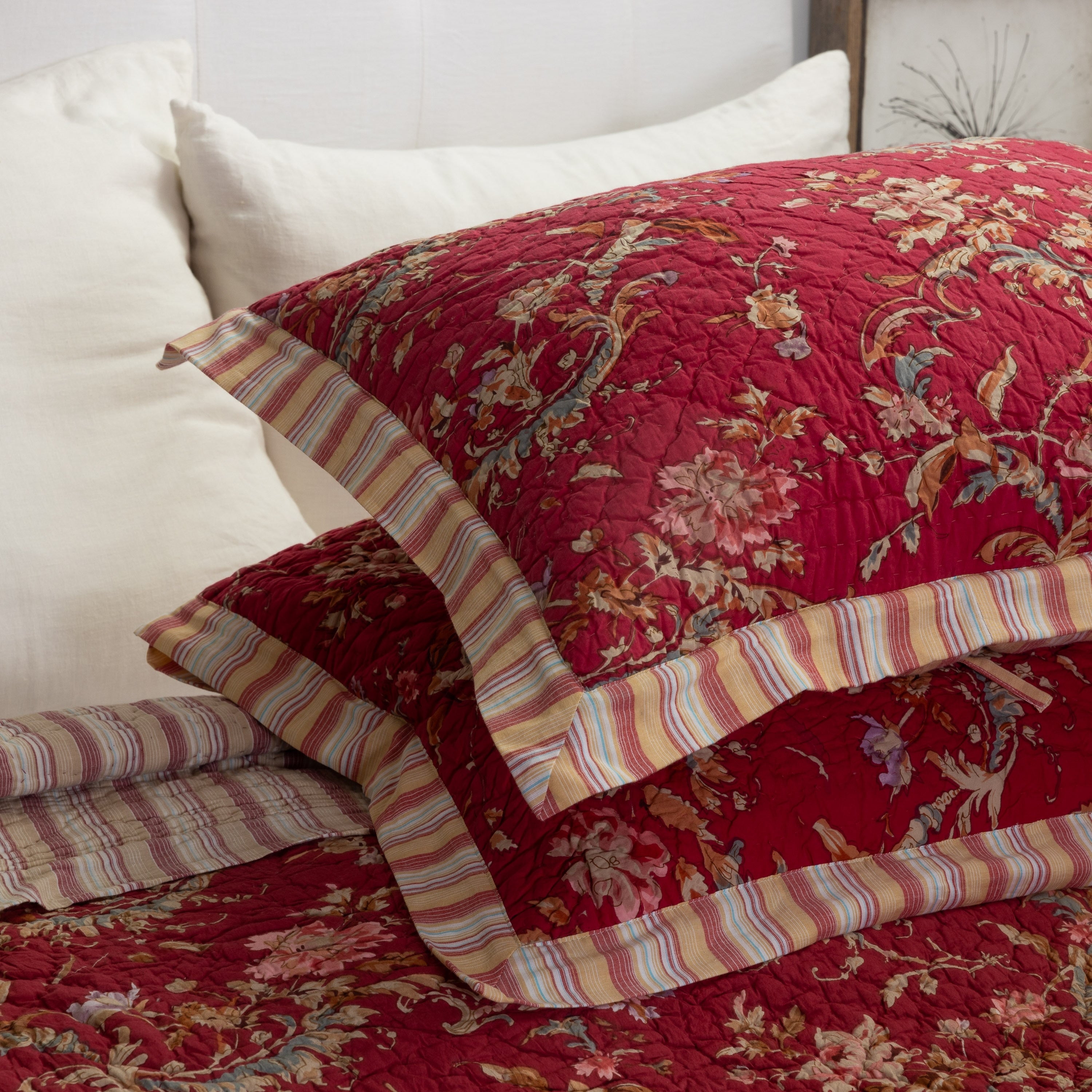 French Print Pillow