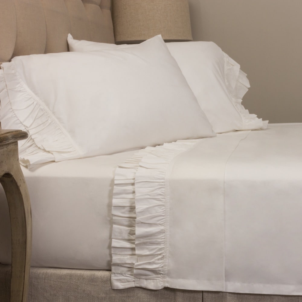 French Ruffle Sheet Set