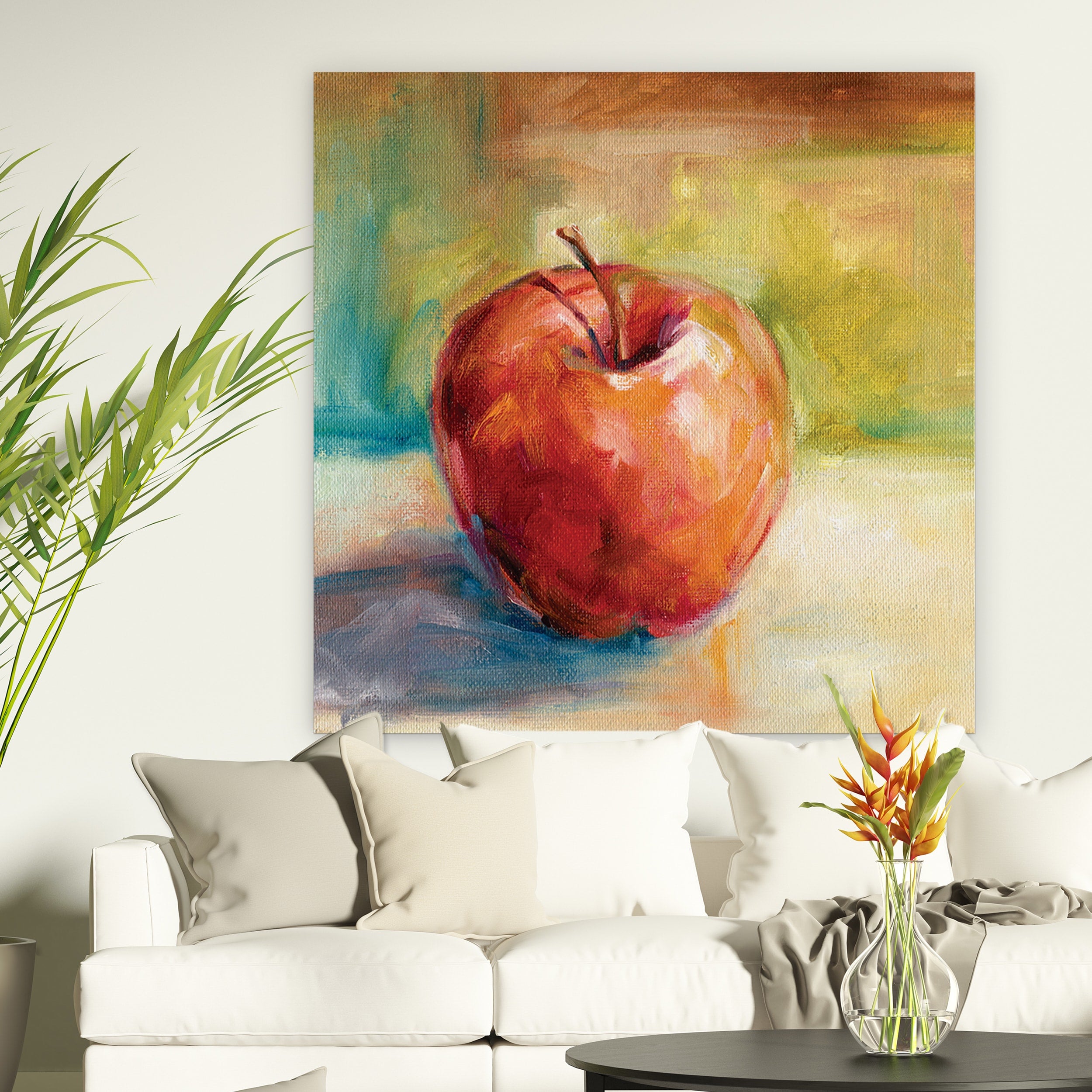 Wexford Home Fresh Apple Premium Gallery Wrapped Canvas Art