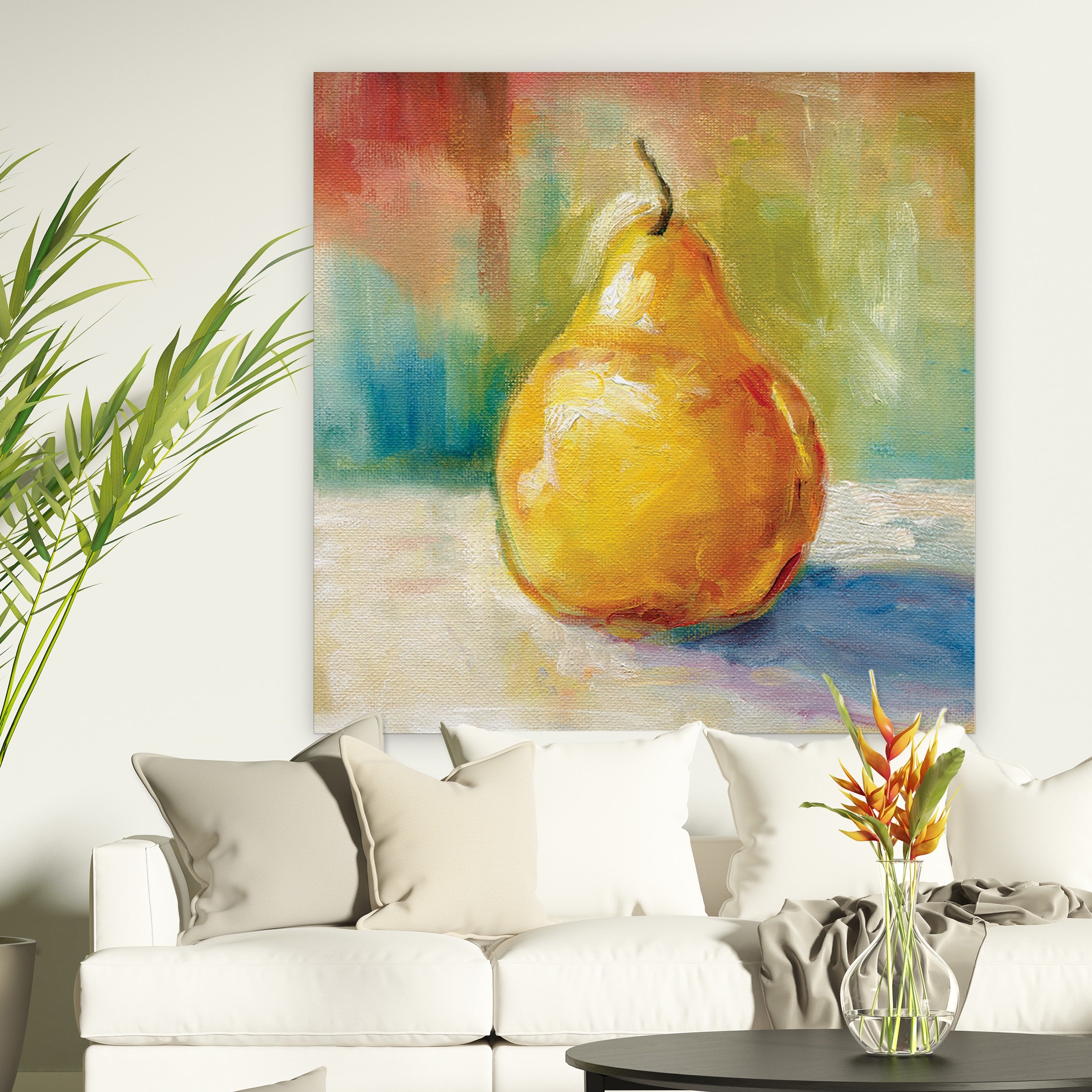 Wexford Home F Rosenstiels Widow Amp Son Fresh Pear Premium Gallery Wrapped Canvas