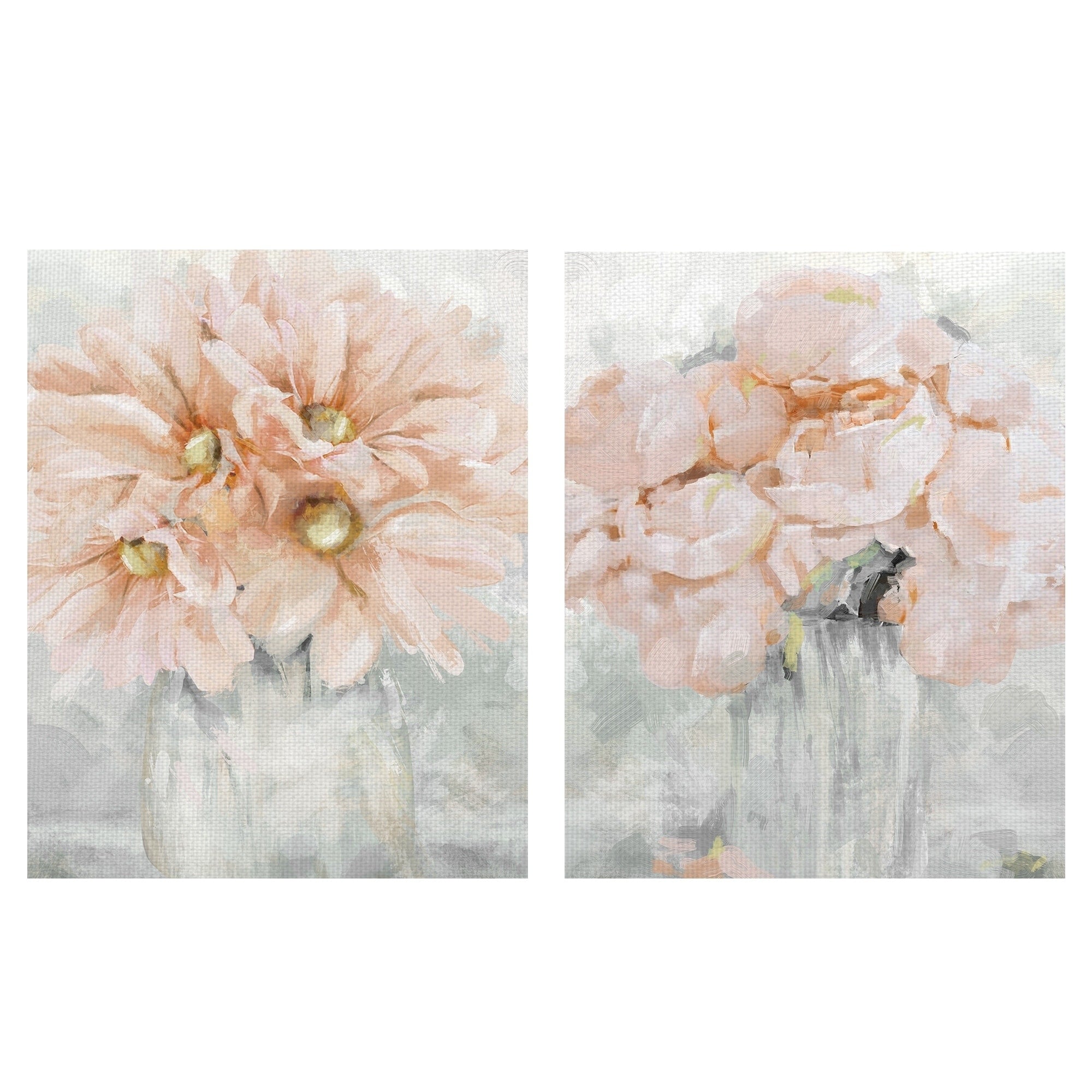 Fresh Picks Cosmos I Roses Ii By Studio Arts Wrapped Canvas Painting Art Print