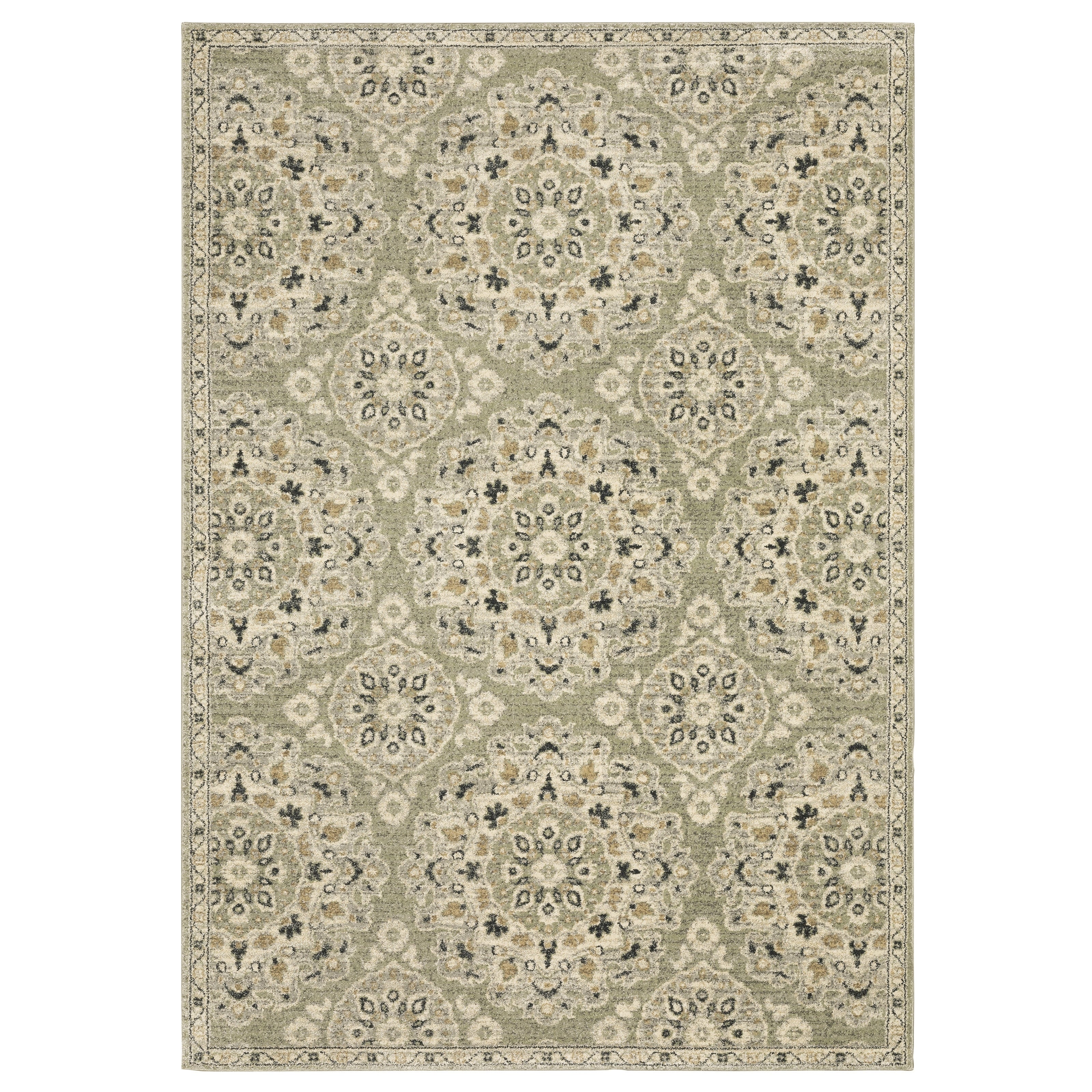 Freya Floral Medallions Area Rug