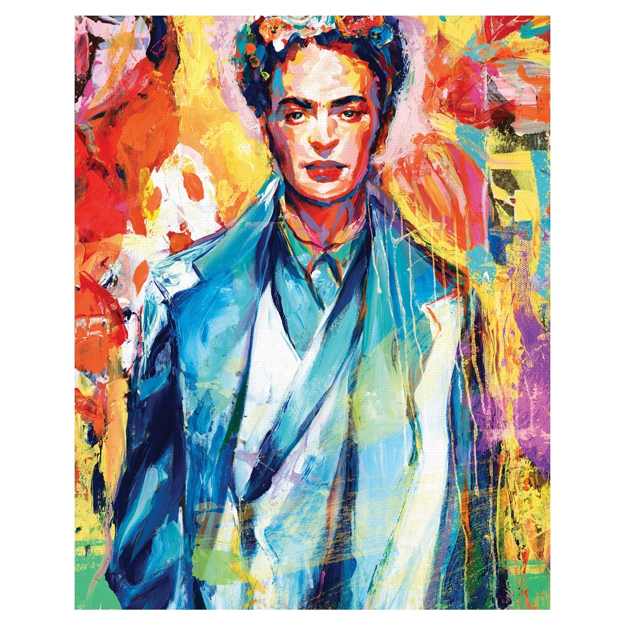 Frida Metro By Willowbrook Fine Art Canvas Art Print