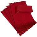 Fringe Placemat And Napkin Set