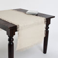 Fringed Jute Tablecloth Or Runner