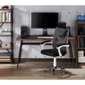 Fritz White High Back Ergonomic Office Chair By Foa