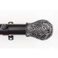 Instyledesign Frond Decorative Adjustable Curtain Rod Set